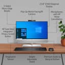 HP EliteOne 800 G6 - All-in-one - Core i5 10500 / up to 4.5 GHz - vPro - RAM 8 GB - SSD 256 GB - NVMe, TLC - UHD Graphics 630 - Gigabit Ethernet, IEEE 802.11ax (Wi-Fi 6) - 802.11a/b/g/n/ac/ax, Bluetooth 5.1 - Win 10 Pro 64-bit - monitor: LED 23.8" 1920 x 1080 (Full HD) touchscreen - keyboard: UK - Smart Buy thumbnail 25