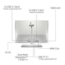 HP EliteOne 800 G6 - All-in-one - Core i5 10500 / up to 4.5 GHz - vPro - RAM 8 GB - SSD 256 GB - NVMe, TLC - UHD Graphics 630 - Gigabit Ethernet - Win 10 Pro 64-bit - monitor: LED 23.8" 1920 x 1080 (Full HD) touchscreen - keyboard: UK thumbnail 29