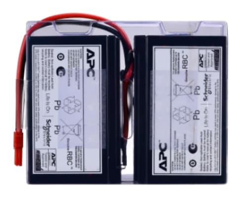 APC Replacement Battery Cartridge - UPS battery - 2 x battery - Lead Acid - 9 Ah — view 1