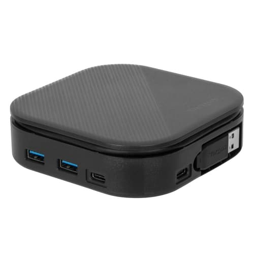 Targus USB-C Universal Dual HD Docking Station with 80W PD Pass-Thru - Docking station - USB-C 3.2 Gen 2 - 2 x HDMI - 1GbE - TAA Compliant