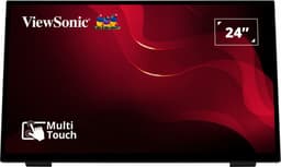 ViewSonic TD2465 - LED monitor - 24" (23.8" viewable) - touchscreen - 1920 x 1080 Full HD (1080p) @ 60 Hz - VA - 250 cd/m� - 3000:1 - 6.969 ms - HDMI, VGA, DisplayPort - speakers