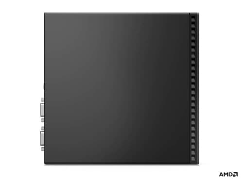 Lenovo ThinkCentre M75q Gen 2 11JN - Tiny Ryzen 5 Pro 5650GE / up to 4.4 GHz - RAM 8 GB - SSD 256 GB - TCG Opal Encryption, NVMe - Radeon Graphics - Gigabit Ethernet - Win 10 Pro 64-bit (includes Win 11 Pro Licence) - monitor: none - keyboard: UK - black - Lenovo TopSeller — view 5