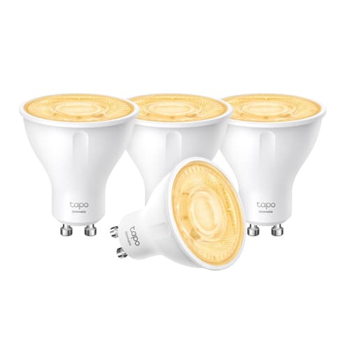 Tapo L610 - LED spot light bulb - GU10 - 2.9 W (equivalent 50 W) - class D - warm white light - 2700 K (pack of 4)