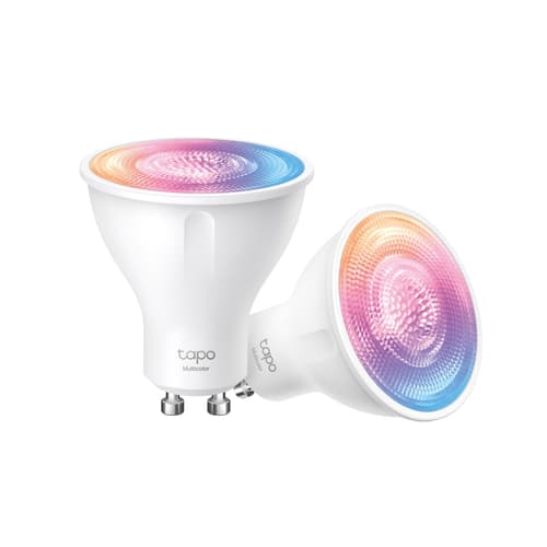 Tapo L630 - LED spot light bulb - GU10 - 3.7 W (equivalent 50 W) - class E - 16 million colours/tunable white - 2200-6500 K (pack of 2)