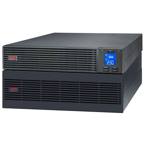 APC Easy UPS On-Line SRV - UPS (rack-mountable) - AC 230 V - 5000 Watt - 5000 VA - 9 Ah - USB, RS-232 - output connectors: 1 - 5U - RAL 7010 - with Rail Kit