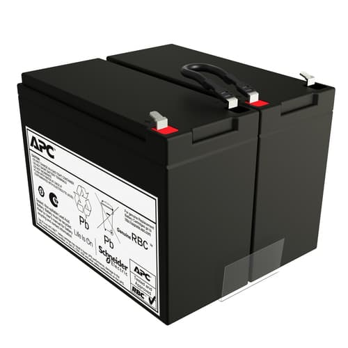 APC - UPS battery - VRLA - 2 x battery - Lead Acid - 10 Ah - 0U - for Easy UPS SMV SMV1500A, SMV1500A-CA, SMV1500AI-MS, SMV1500CAI