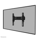 Neomounts WL30-350BL12 mounting kit - fixed - for flat panel - black thumbnail 1