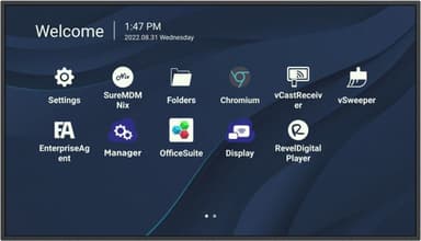 ViewSonic CDE4330 - 43" Diagonal Class (42.5" viewable) - CDE30 Series LED-backlit LCD display - digital signage - with built-in SoC media player - 4K UHD (2160p) 3840 x 2160 - Direct LED