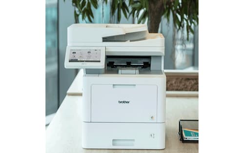 Brother Workhorse MFC-L9670CDN Wireless Laser Multifunction Printer - Colour - Copier/Fax/Printer/Scanner - 42 ppm Mono/42 ppm Color Print - 2400 x 600 dpi Print - Automatic Duplex Print — view 6