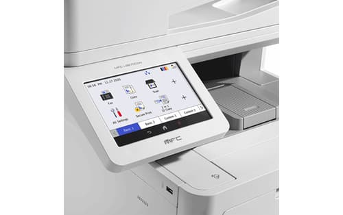 Brother Workhorse MFC-L9670CDN Wireless Laser Multifunction Printer - Colour - Copier/Fax/Printer/Scanner - 42 ppm Mono/42 ppm Color Print - 2400 x 600 dpi Print - Automatic Duplex Print — view 5
