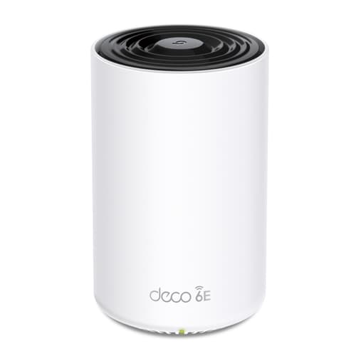 TP-Link Deco XE75 V1 - Wi-Fi system - (router) - up to 2,900 sq.ft - mesh 1GbE - Wi-Fi 6E - Multi-Band