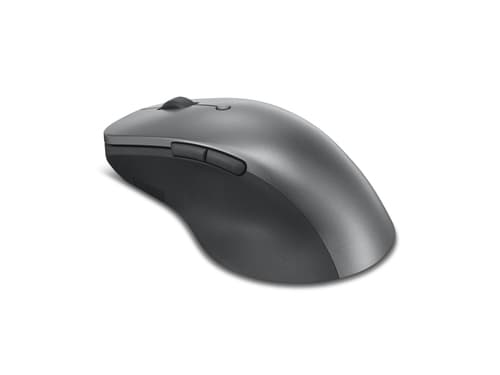 Lenovo Professional - Mouse - ergonomic - blue optical - 6 buttons - wireless - Bluetooth 5.1 - storm grey