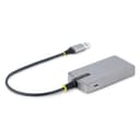StarTech.com 4-Port USB Hub, USB 3.0 5Gbps, Bus Powered, USB-A to 4x USB-A Hub with Optional Auxiliary Power Input, Portable Desktop/Laptop USB Hub with 1ft (30cm) Attached Cable