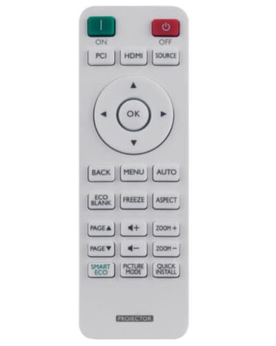 BenQ RCX016 - Remote control - for BenQ LW500, LW500ST, MH560, MS560, MW560, MX560