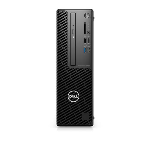 Dell Precision 3460 Small Form Factor - SFF 1 x Core i7 i7-14700 / up to 5.4 GHz - vPro Enterprise - RAM 16 GB - SSD 512 GB - NVMe, Class 40 - Quadro T1000 - Gigabit Ethernet - Win 11 Pro - monitor: none - black - BTS - with 3 Years Basic Onsite Service after Remote Diagnosis with Hardware-Only Support