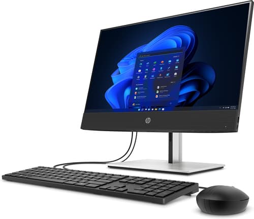 HP ProOne 600 G6 - All-in-one - Core i5 10500 / up to 4.5 GHz - RAM 8 GB - SSD 256 GB - NVMe, TLC - DVD-Writer - UHD Graphics 630 - Gigabit Ethernet - Win 10 Pro 64-bit - monitor: LED 21.5" 1920 x 1080 (Full HD) - keyboard: UK — view 4