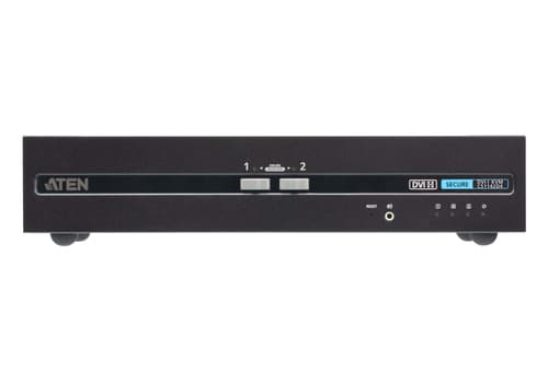 2P USB Dual DVI PP4 Secure KVM