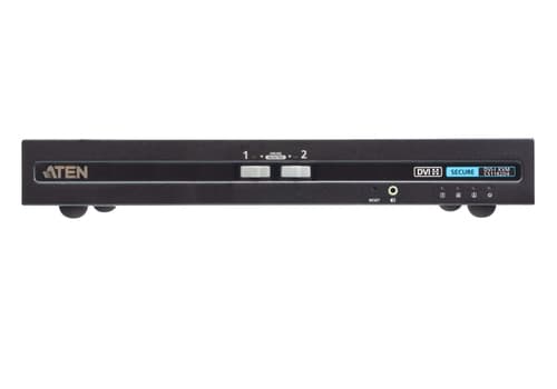 2P USB Single DVI PP4 Secure KVM