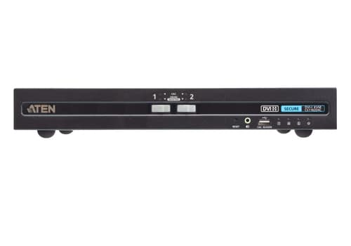 2P USB Single DVI PP4 Secu KVM CAC — view 1