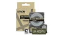 Epson LabelWorks LK-6QWJ - White on matte khaki - Roll (2.4 cm x 8 m) 1 cassette(s) hanging box - tape cartridge - for LabelWorks LW-C610 thumbnail 1