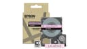 Epson LabelWorks LK-4PAS - Soft pink/grey - Roll (1.2 cm) 1 cassette(s) tape - for LabelWorks LW-C410, LW-C610 thumbnail 1