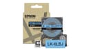 Epson LabelWorks LK-6LBJ - Black on matte blue - Roll (2.4 cm x 8 m) 1 cassette(s) hanging box - tape - for LabelWorks LW-C610 thumbnail 1