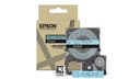 Epson LabelWorks LK-4LAS - Grey on blue - Roll (1.2 cm x 8 m) 1 cassette(s) hanging box - tape cartridge - for LabelWorks LW-C410, LW-C610 thumbnail 1