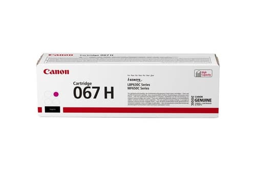 Canon 067 H - High capacity - magenta - original - toner cartridge - for i-SENSYS MF651Cw