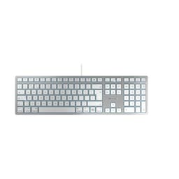 CHERRY KC 6000 SLIM - Keyboard - USB-C - QWERTY - UK - key switch: CHERRY SX - silver