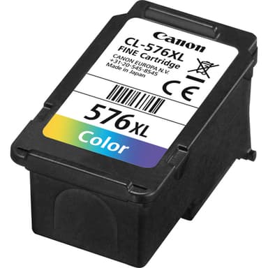 Canon CL-576XL - 12.6 ml - High Yield - colour (cyan, magenta, yellow) - original - ink cartridge - for PIXMA TR4750i, TR4751i, TS3550i, TS3551i
