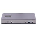 StarTech.com USB-C Docking Station - Multi Monitor HDMI/DP/DP Alt Mode USB-C Dock - 3x 4K30 / 2x 4K60 - 7-Port USB Hub - 60W Power Delivery - GbE - 3.5mm Audio - Works With Chromebook certified - Docking station - USB-C / Thunderbolt 3 / Thunderbolt 4 - 2 x DP, 2 x HDMI, USB-C - 1GbE - 60 Watt