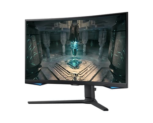 Samsung Odyssey G6 S27BG650EU - G65B Series - LED monitor - Smart - gaming - curved - 27" - 2560 x 1440 QHD @ 240 Hz - VA - 350 cd/m� - 2500:1 - DisplayHDR 600 - 1 ms - 2xHDMI, DisplayPort - speakers - black — view 9