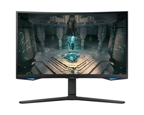 Samsung Odyssey G6 S27BG650EU - G65B Series - LED monitor - Smart - gaming - curved - 27" - 2560 x 1440 QHD @ 240 Hz - VA - 350 cd/m� - 2500:1 - DisplayHDR 600 - 1 ms - 2xHDMI, DisplayPort - speakers - black — view 6