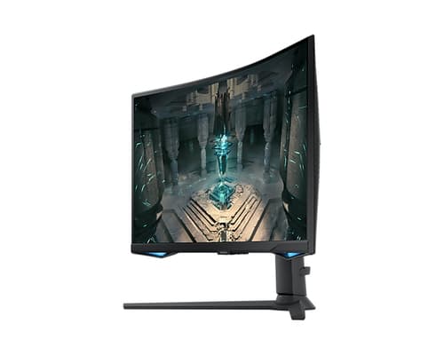 Samsung Odyssey G6 S27BG650EU - G65B Series - LED monitor - Smart - gaming - curved - 27" - 2560 x 1440 QHD @ 240 Hz - VA - 350 cd/m� - 2500:1 - DisplayHDR 600 - 1 ms - 2xHDMI, DisplayPort - speakers - black — view 11