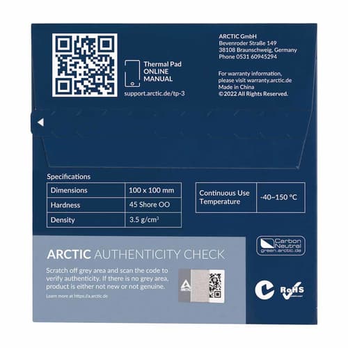 ARCTIC TP-3 THERMAL PAD SINGLE — view 6