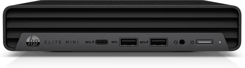 HP Elite 600 G9 - Mini Core i5 12500T / up to 4.4 GHz - RAM 8 GB - SSD 256 GB - NVMe, TLC - UHD Graphics 770 - Gigabit Ethernet, Bluetooth 5.2, IEEE 802.11ax (Wi-Fi 6E) - Win 10 Pro (includes Win 11 Pro Licence) - monitor: none - keyboard: UK - with HP 3 years Next Business Day Onsite Hardware Support for Desktops