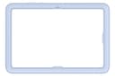 TAB S11 FRAME COVER BLUE thumbnail 1