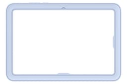 TAB S11 FRAME COVER BLUE
