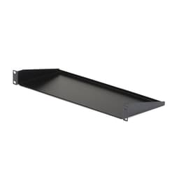 StarTech.com 1U Server Rack Cabinet Shelf, 7in Deep Fixed Cantilever Tray, Rackmount Shelf for 19" AV/Data/Network Equipment Enclosure with Cage Nuts & Screws, 33lbs Weight Capacity - 1U Rack Shelf 7" Deep (CABSHELF1U) - Rack shelf - black - 1U - 19" - for P/N: RK12OD2, RK2537BKM, RK3236BKF, RK4236BKB, RK4242BK24, RK4242BK30, RKQMCAB12V2