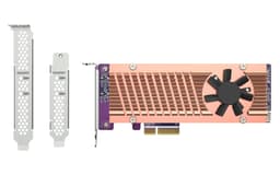 QNAP QM2-2P-344 - Storage controller - M.2 - PCIe - low profile - PCIe 3.0 x4 - for QNAP QGD-1600