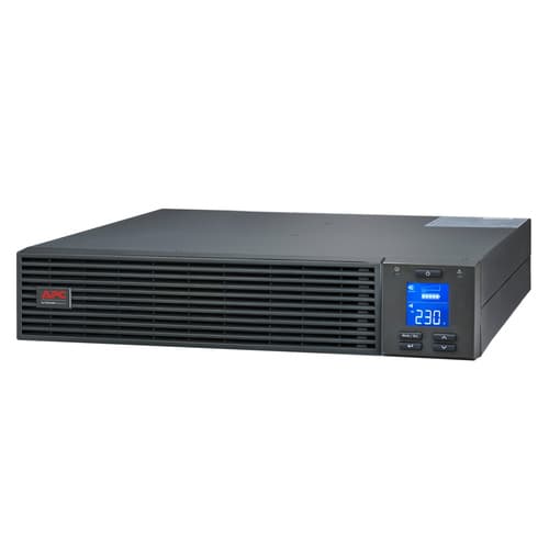 APC Easy UPS SRV SRVPM3KRIL - UPS (rack-mountable) - AC 230 V - 2400 Watt - 3000 VA - no battery - RS-232, USB - output connectors: 7 - 2U — view 1