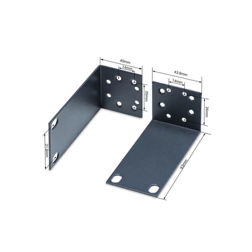 TP-Link - Rack mounting kit - 13" - for TP-Link TL-SG1008, SG1016, SG1024, SG3210, JetStream TL-SG2210, SX3206, Omada OC300 — view 3