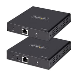 StarTech.com 4K HDMI Extender Over CAT5/CAT6 Cable, 4K 60Hz HDR Video Extender, Up to 230ft (70m), HDMI Over Ethernet Cable, S/PDIF Audio Out, HDMI Transmitter and Receiver Kit - Local Video Out, Power Over Cable (4K70IC-EXTEND-HDMI) - Video/audio/infrared extender - HDMI - over CAT 5/5e/6/6a - up to 70 m