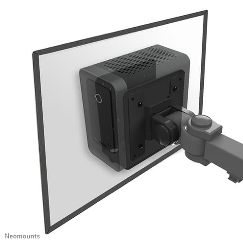 Neomounts THINCLIENT-20 - Mounting component (holder) - for thin client - black - behind flat-panel