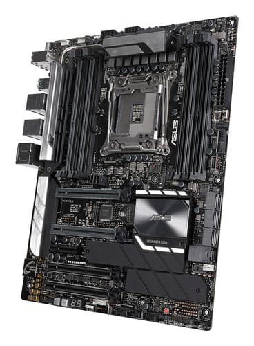 ASUS WS X299 PRO - Motherboard - ATX - LGA2066 Socket - X299 Chipset - USB 3.1 Gen 1, USB-C Gen2, USB 3.1 Gen 2 - 2 x Gigabit LAN - HD Audio (8-channel) — view 4