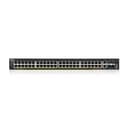 Zyxel XGS2220 Series XGS2220-54HP - switch - 48-port GbE L3 access, NebulaFLEX Cloud, with 6 10G uplink - 48 ports - Managed - rack-mountable thumbnail 3