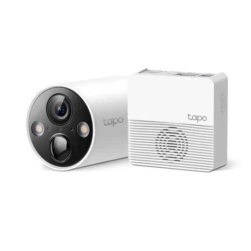 Tapo C420S1 V1 - Network surveillance camera - bullet - outdoor - dust resistant / water resistant - colour (Day&Night) - 2560 x 1440 - 2K - integrated - fixed iris - fixed focal - audio - wireless - Wi-Fi - 2.4GHz radio — view 1