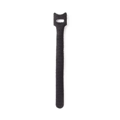 StarTech.com 6in Hook and Loop Cable Ties, 50 Pack, Black, Reusable Cable Straps, Adjustable and Flexible, Cord Organizer Tie/Wraps for Professional Cable Management - Wire Loop Ties (B506I-HOOK-LOOP-TIES) - Cable tie - hook and loop - 15 m - black (pack of 50)