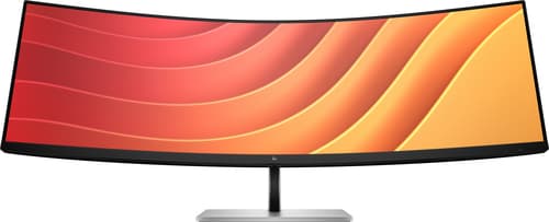 HP E45c G5 - E-Series - LED monitor - curved - 44.5" - 5120 x 1440 Dual Quad HD @ 165 Hz - VA - 400 cd/m� - 3000:1 - 3 ms - HDMI, DisplayPort, USB-C - speakers - black head, black and silver (stand)