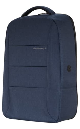 Recycled Bag - Backpack 16" - Dark blue — view 6